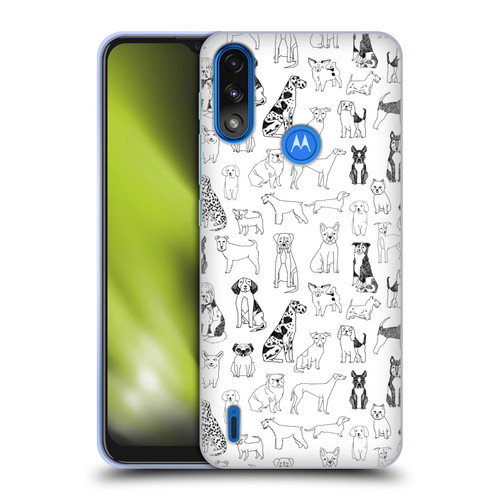 Andrea Lauren Design Animals Canine Line Soft Gel Case for Motorola Moto E7 Power / Moto E7i Power