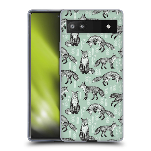 Andrea Lauren Design Animals Fox Soft Gel Case for Google Pixel 6a