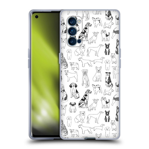 Andrea Lauren Design Animals Canine Line Soft Gel Case for OPPO Reno 4 Pro 5G