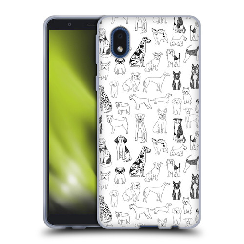 Andrea Lauren Design Animals Canine Line Soft Gel Case for Samsung Galaxy A01 Core (2020)