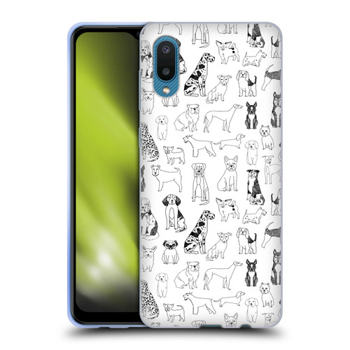 Andrea Lauren Design Animals Canine Line Soft Gel Case for Samsung Galaxy A02/M02 (2021)
