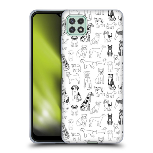 Andrea Lauren Design Animals Canine Line Soft Gel Case for Samsung Galaxy A22 5G / F42 5G (2021)