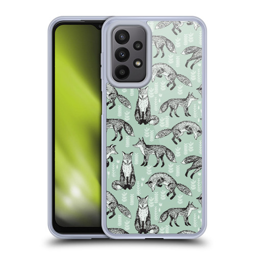 Andrea Lauren Design Animals Fox Soft Gel Case for Samsung Galaxy A23 / 5G (2022)