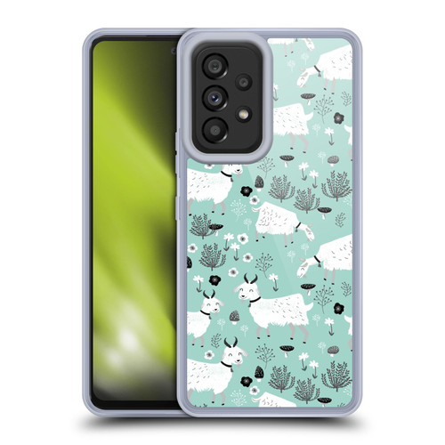 Andrea Lauren Design Animals Goats Soft Gel Case for Samsung Galaxy A53 5G (2022)