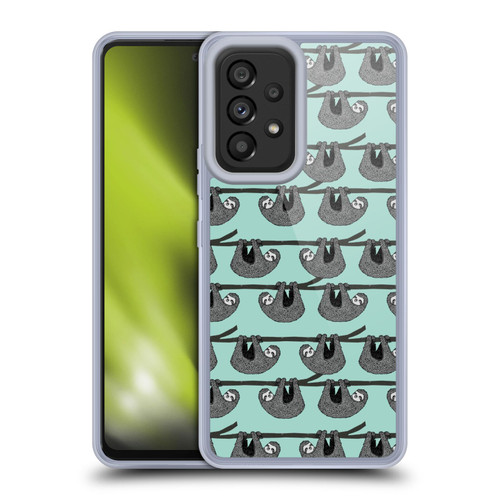Andrea Lauren Design Animals Sloth Soft Gel Case for Samsung Galaxy A53 5G (2022)