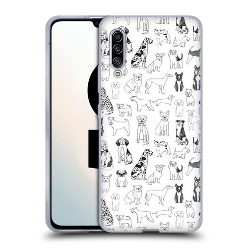 Andrea Lauren Design Animals Canine Line Soft Gel Case for Samsung Galaxy A90 5G (2019)
