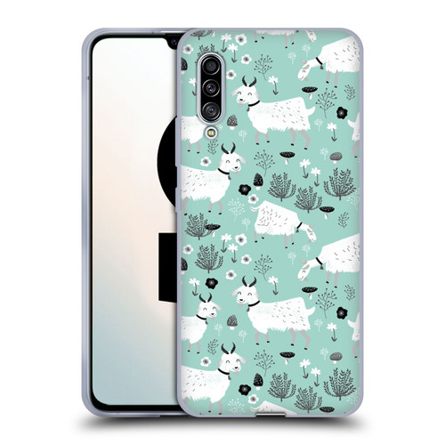 Andrea Lauren Design Animals Goats Soft Gel Case for Samsung Galaxy A90 5G (2019)
