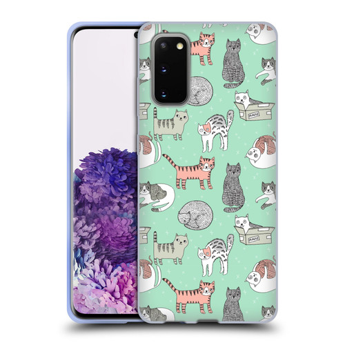 Andrea Lauren Design Animals Cats Soft Gel Case for Samsung Galaxy S20 / S20 5G