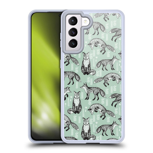 Andrea Lauren Design Animals Fox Soft Gel Case for Samsung Galaxy S21 5G