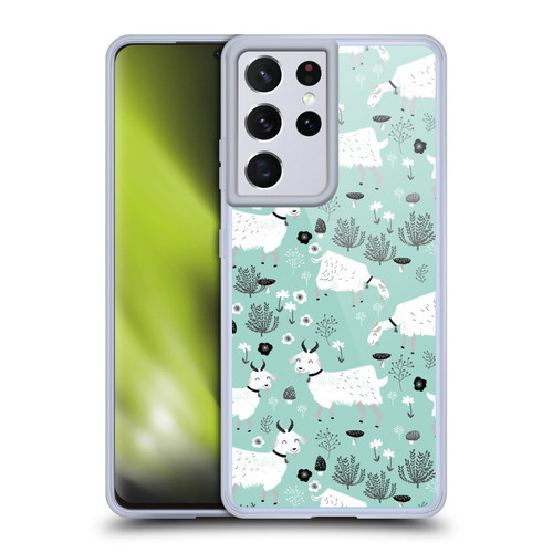 Andrea Lauren Design Animals Goats Soft Gel Case for Samsung Galaxy S21 Ultra 5G