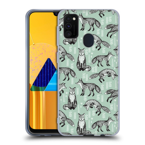 Andrea Lauren Design Animals Fox Soft Gel Case for Samsung Galaxy M30s (2019)/M21 (2020)