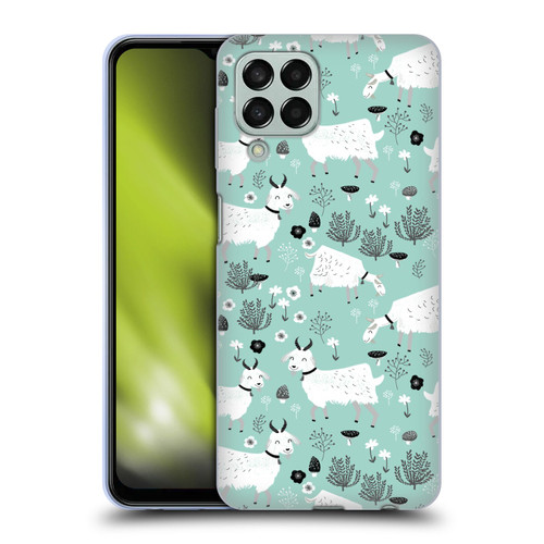 Andrea Lauren Design Animals Goats Soft Gel Case for Samsung Galaxy M33 (2022)