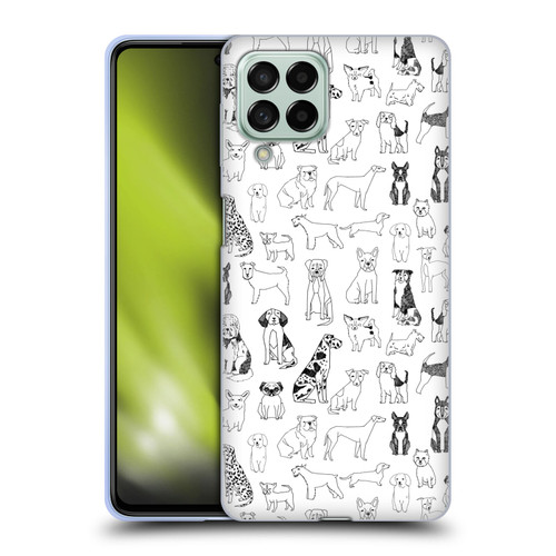 Andrea Lauren Design Animals Canine Line Soft Gel Case for Samsung Galaxy M53 (2022)
