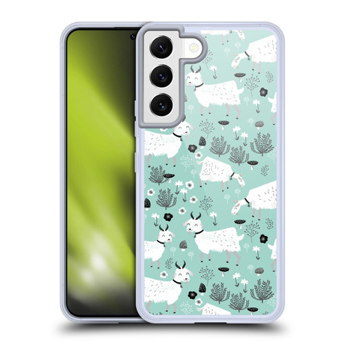 Andrea Lauren Design Animals Goats Soft Gel Case for Samsung Galaxy S22 5G