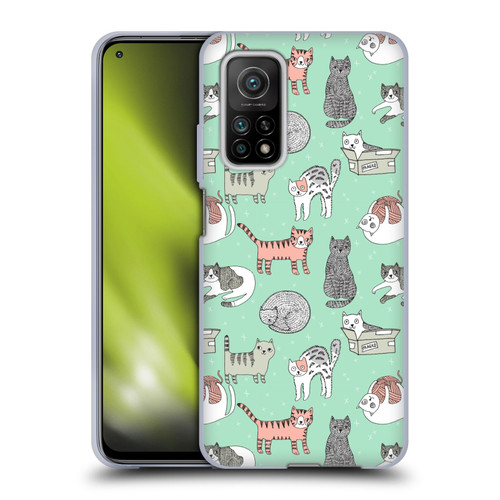 Andrea Lauren Design Animals Cats Soft Gel Case for Xiaomi Mi 10T 5G