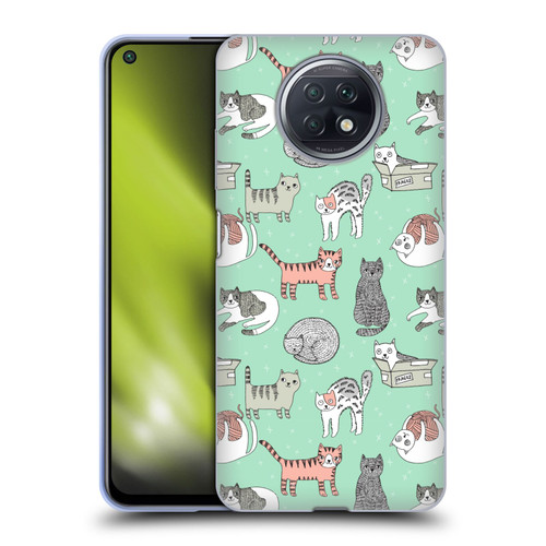 Andrea Lauren Design Animals Cats Soft Gel Case for Xiaomi Redmi Note 9T 5G