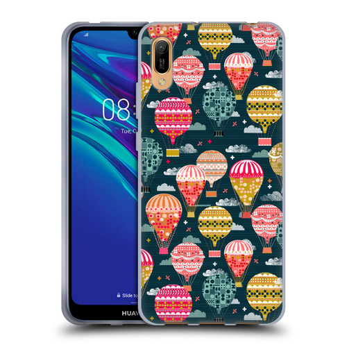 Andrea Lauren Design Assorted Hot Air Balloon Soft Gel Case for Huawei Y6 Pro (2019)