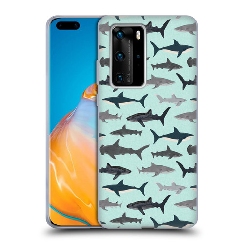 Andrea Lauren Design Sea Animals Sharks Soft Gel Case for Huawei P40 Pro / P40 Pro Plus 5G