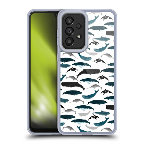 Andrea Lauren Design Sea Animals Whales Soft Gel Case for Samsung Galaxy A33 5G (2022)