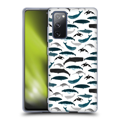 Andrea Lauren Design Sea Animals Whales Soft Gel Case for Samsung Galaxy S20 FE / 5G