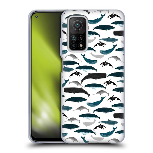 Andrea Lauren Design Sea Animals Whales Soft Gel Case for Xiaomi Mi 10T 5G