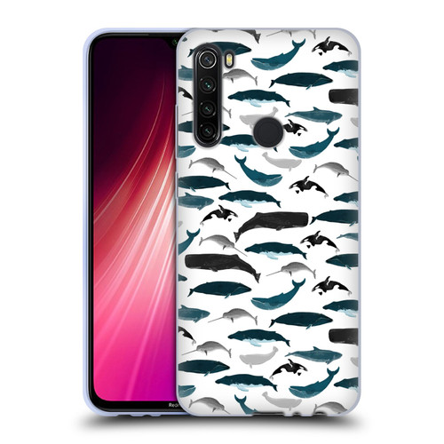 Andrea Lauren Design Sea Animals Whales Soft Gel Case for Xiaomi Redmi Note 8T