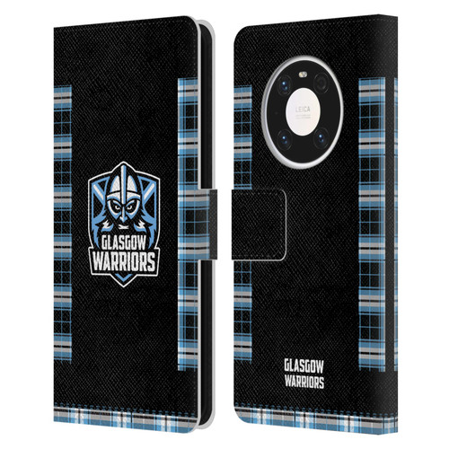 Glasgow Warriors 2020/21 Crest Kit Home Leather Book Wallet Case Cover For Huawei Mate 40 Pro 5G