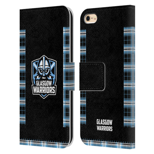 Glasgow Warriors 2020/21 Crest Kit Home Leather Book Wallet Case Cover For Apple iPhone 6 / iPhone 6s
