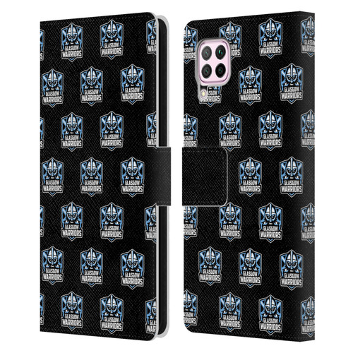 Glasgow Warriors Logo 2 Patterns Leather Book Wallet Case Cover For Huawei Nova 6 SE / P40 Lite