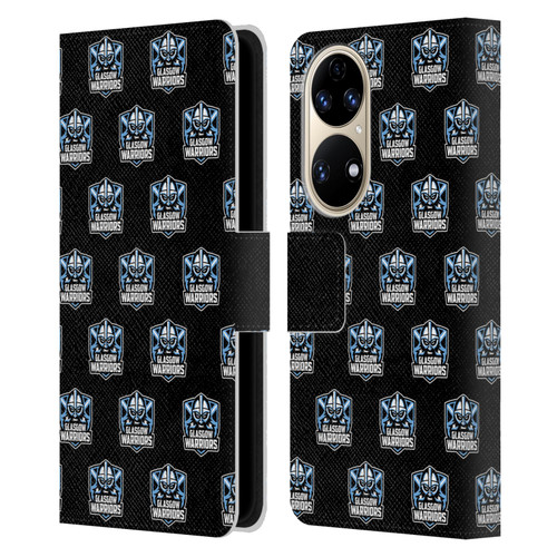 Glasgow Warriors Logo 2 Patterns Leather Book Wallet Case Cover For Huawei P50