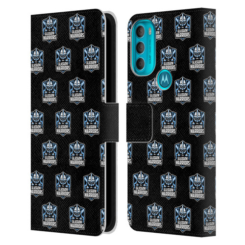 Glasgow Warriors Logo 2 Patterns Leather Book Wallet Case Cover For Motorola Moto G71 5G