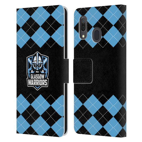 Glasgow Warriors Logo 2 Argyle Leather Book Wallet Case Cover For Samsung Galaxy A33 5G (2022)