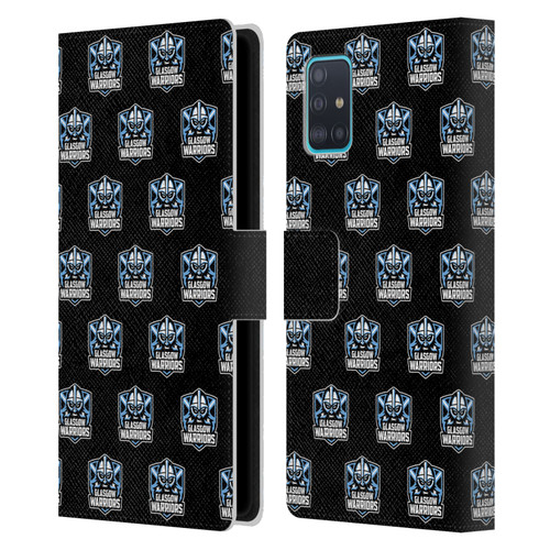 Glasgow Warriors Logo 2 Patterns Leather Book Wallet Case Cover For Samsung Galaxy A51 (2019)