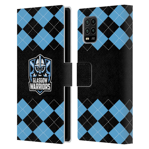 Glasgow Warriors Logo 2 Argyle Leather Book Wallet Case Cover For Xiaomi Mi 10 Lite 5G