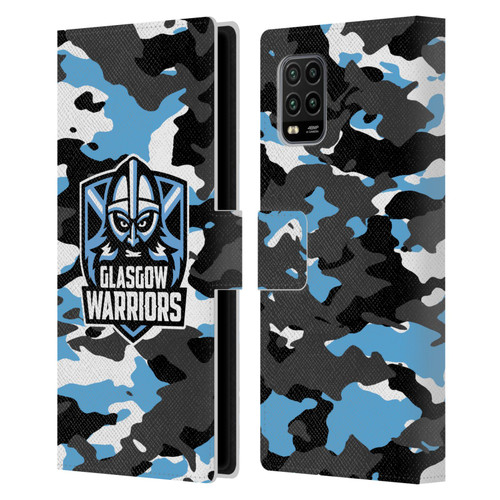 Glasgow Warriors Logo 2 Camouflage Leather Book Wallet Case Cover For Xiaomi Mi 10 Lite 5G