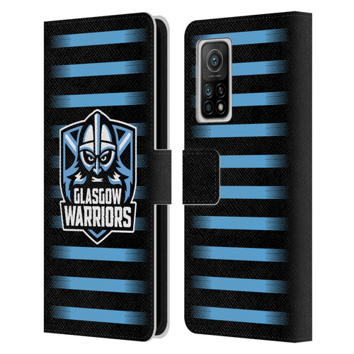 Glasgow Warriors Logo 2 Stripes Leather Book Wallet Case Cover For Xiaomi Mi 10T 5G