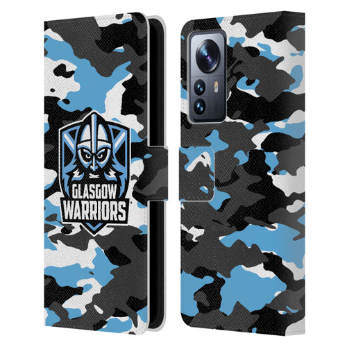 Glasgow Warriors Logo 2 Camouflage Leather Book Wallet Case Cover For Xiaomi 12 Pro
