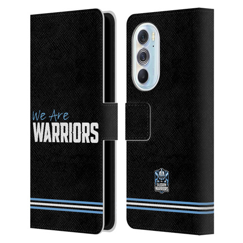 Glasgow Warriors Logo We Are Warriors Leather Book Wallet Case Cover For Motorola Edge X30