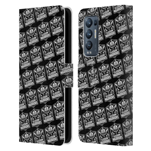 Glasgow Warriors Logo Pattern Leather Book Wallet Case Cover For OPPO Find X3 Neo / Reno5 Pro+ 5G