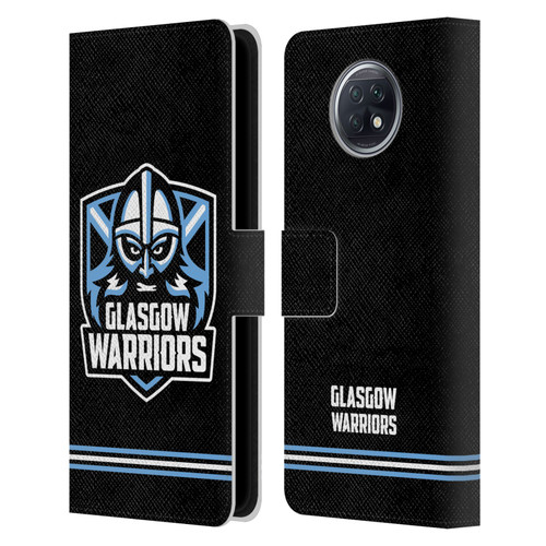Glasgow Warriors Logo Stripes Black Leather Book Wallet Case Cover For Xiaomi Redmi Note 9T 5G
