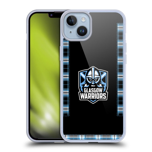 Glasgow Warriors 2020/21 Crest Kit Home Soft Gel Case for Apple iPhone 14 Plus