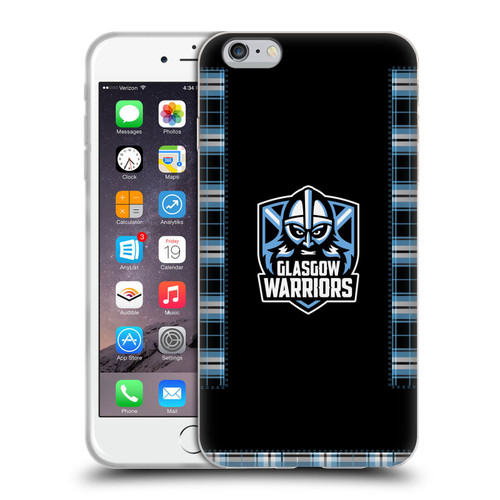 Glasgow Warriors 2020/21 Crest Kit Home Soft Gel Case for Apple iPhone 6 Plus / iPhone 6s Plus