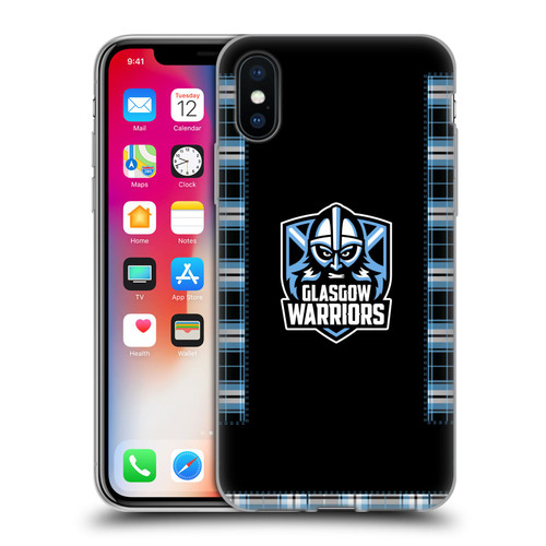 Glasgow Warriors 2020/21 Crest Kit Home Soft Gel Case for Apple iPhone X / iPhone XS