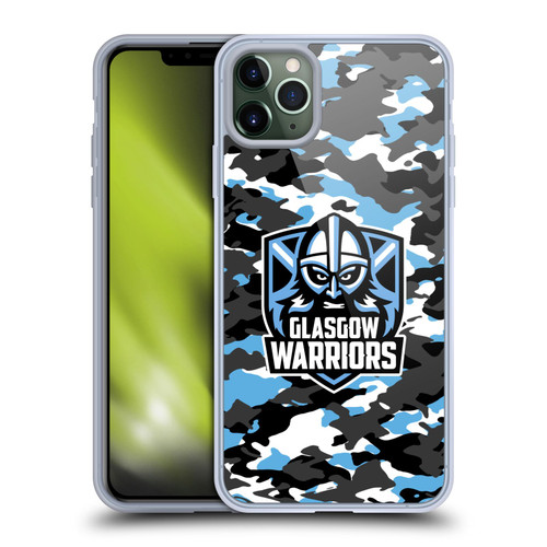 Glasgow Warriors Logo 2 Camouflage Soft Gel Case for Apple iPhone 11 Pro Max