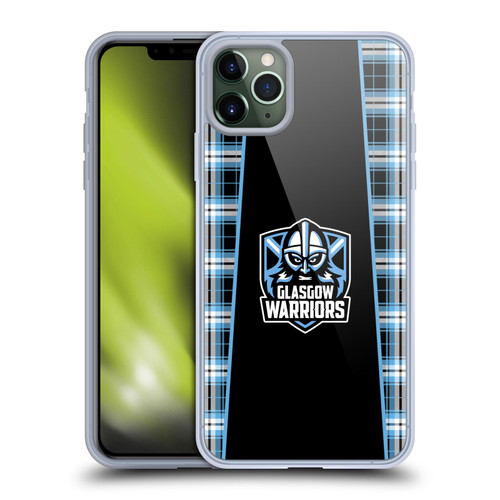 Glasgow Warriors Logo 2 Tartan Soft Gel Case for Apple iPhone 11 Pro Max