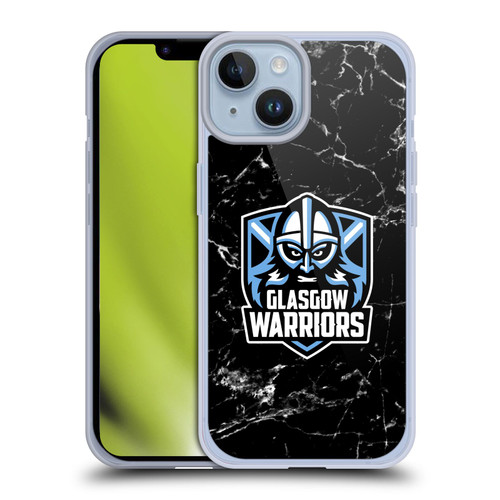 Glasgow Warriors Logo 2 Marble Soft Gel Case for Apple iPhone 14
