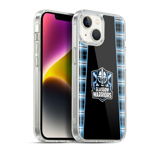 Glasgow Warriors Logo 2 Tartan Soft Gel Case for Apple iPhone 14