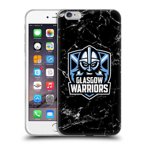 Glasgow Warriors Logo 2 Marble Soft Gel Case for Apple iPhone 6 Plus / iPhone 6s Plus