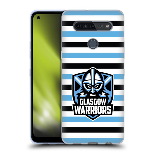 Glasgow Warriors Logo 2 Stripes 2 Soft Gel Case for LG K51S