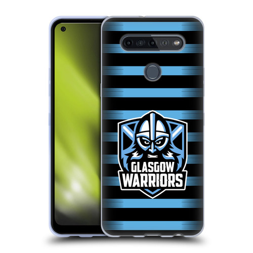 Glasgow Warriors Logo 2 Stripes Soft Gel Case for LG K51S